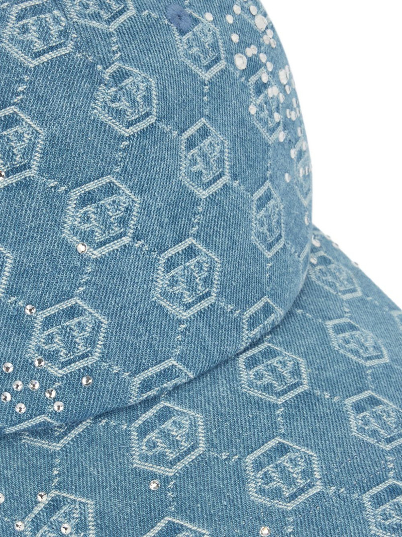 rhinestone-embellished baseball cap 3