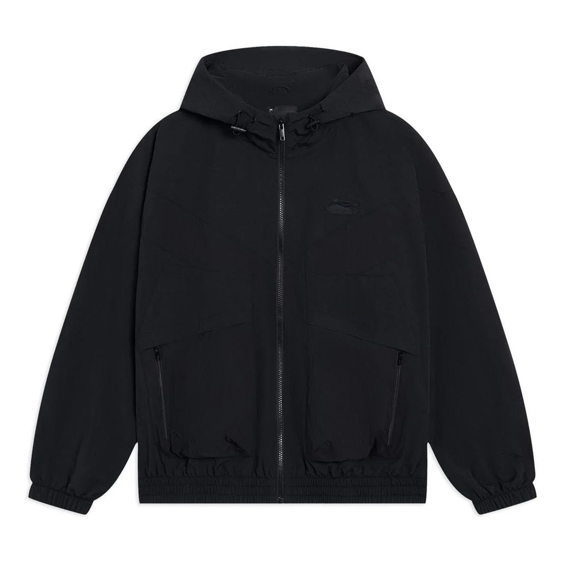 Li-Ning Classic Warm Logo Print Jacket 'Black' AJDT039-6 - 1