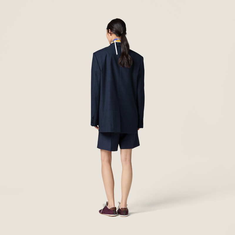 Single-breasted kid mohair jacket 3