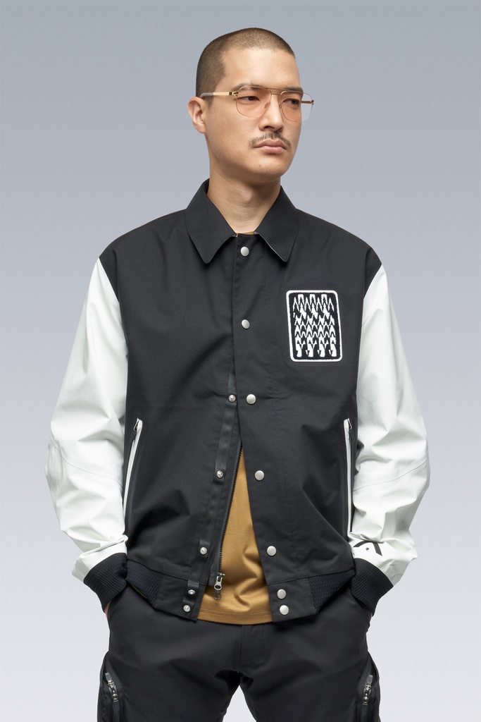 J94-VT 3L Varsity Jacket Black - 10