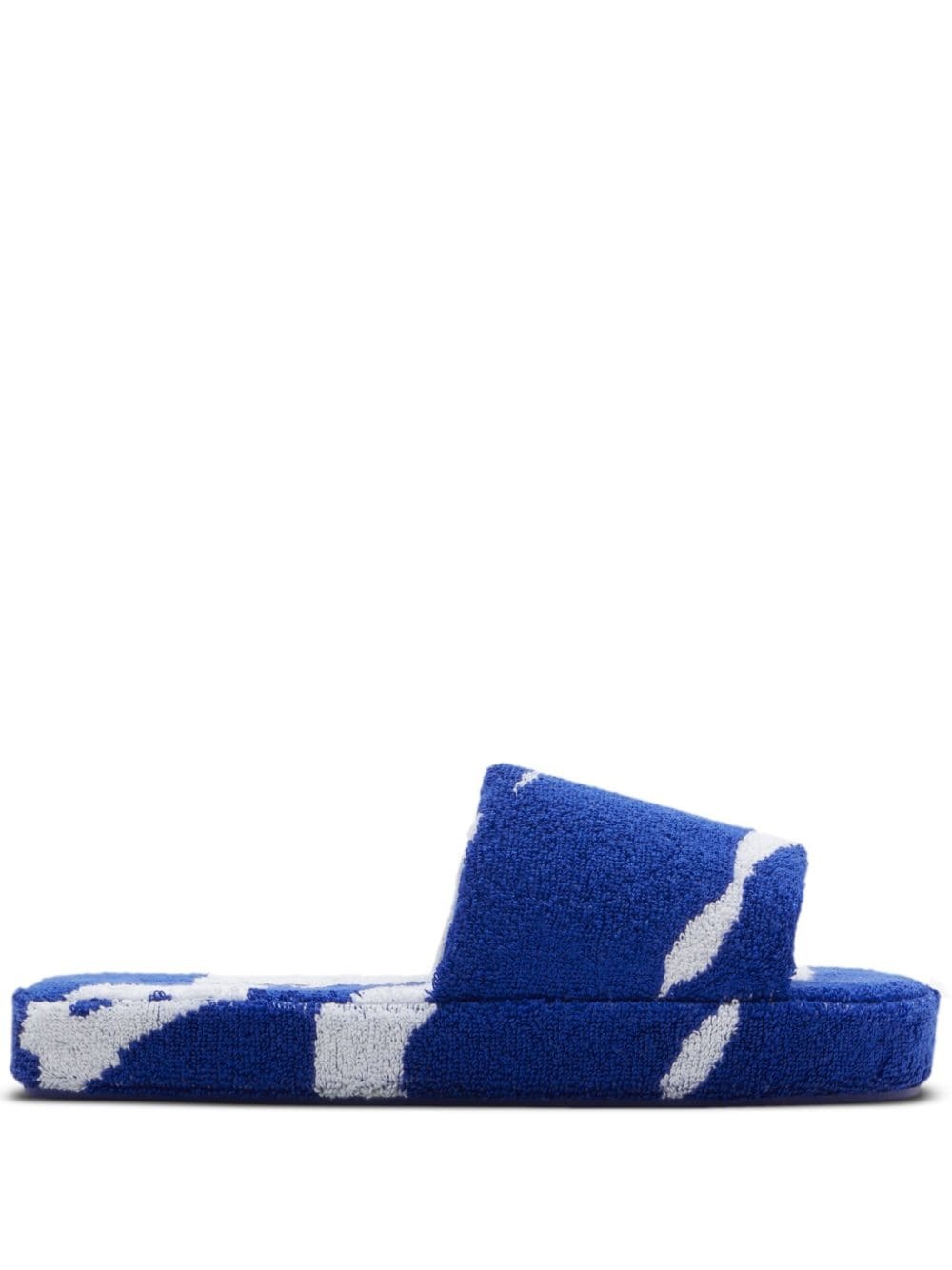 Snug cotton-towelling slippers - 1