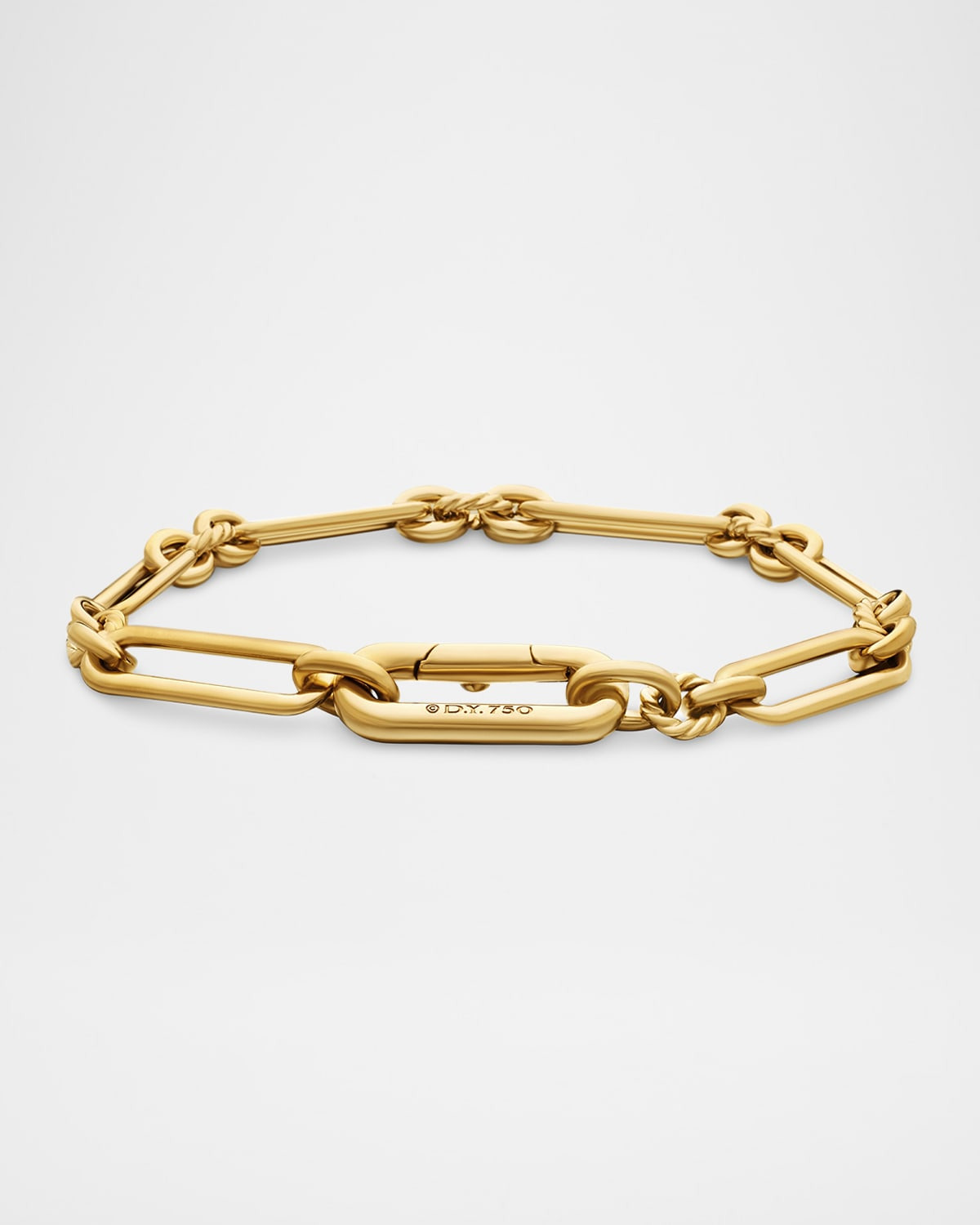 Lexington Chain Bracelet in 18K Gold, 6.5mm - 7