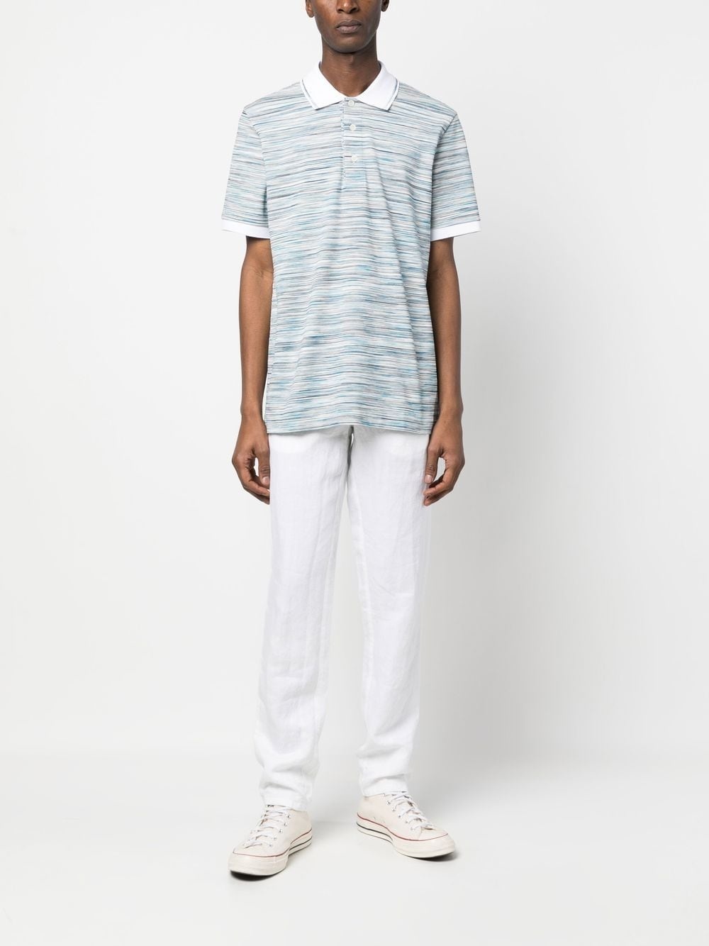 linen tailored trousers - 2