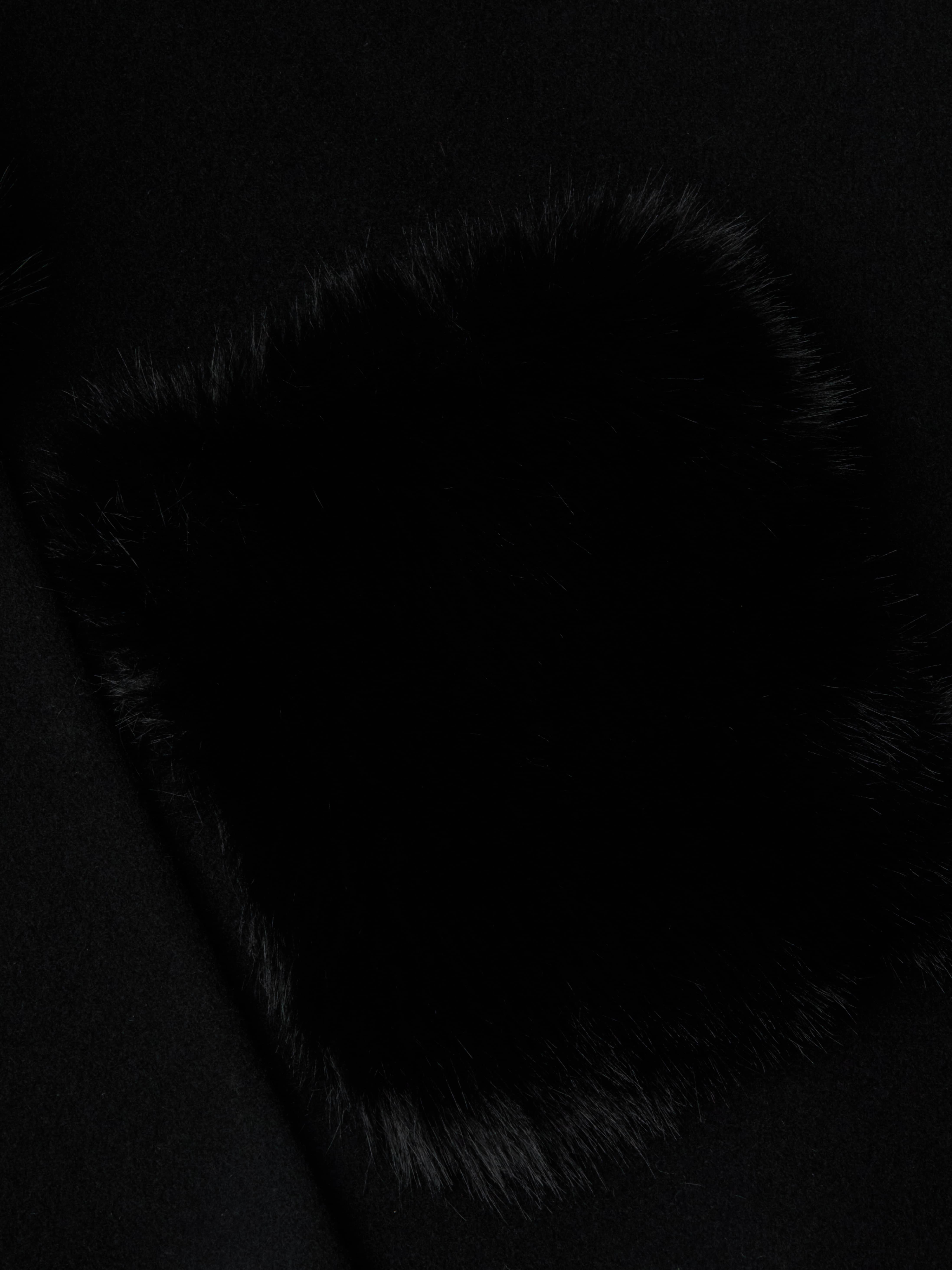 Chana Faux Fur Cape - 6