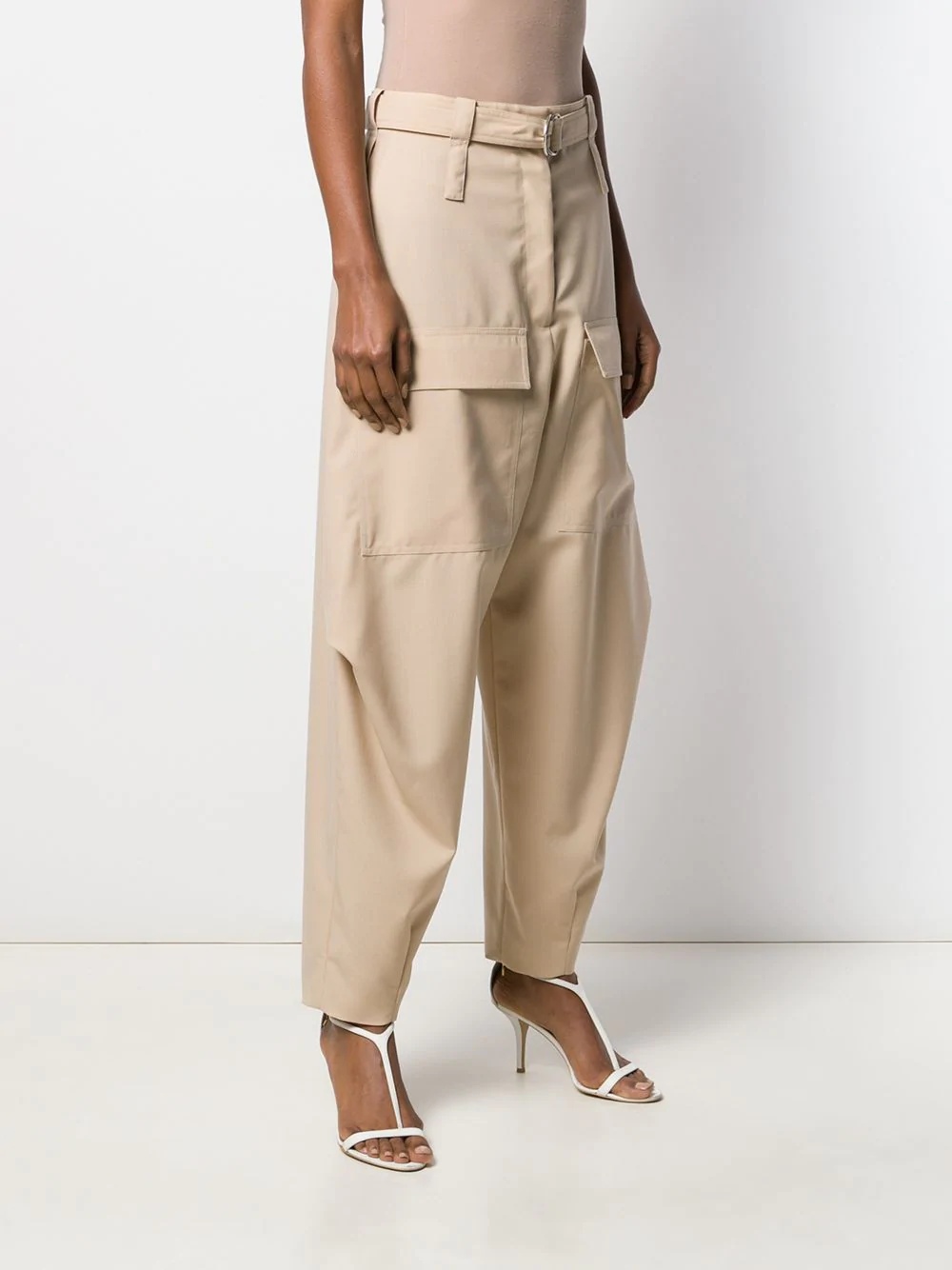 harem cargo trousers - 3