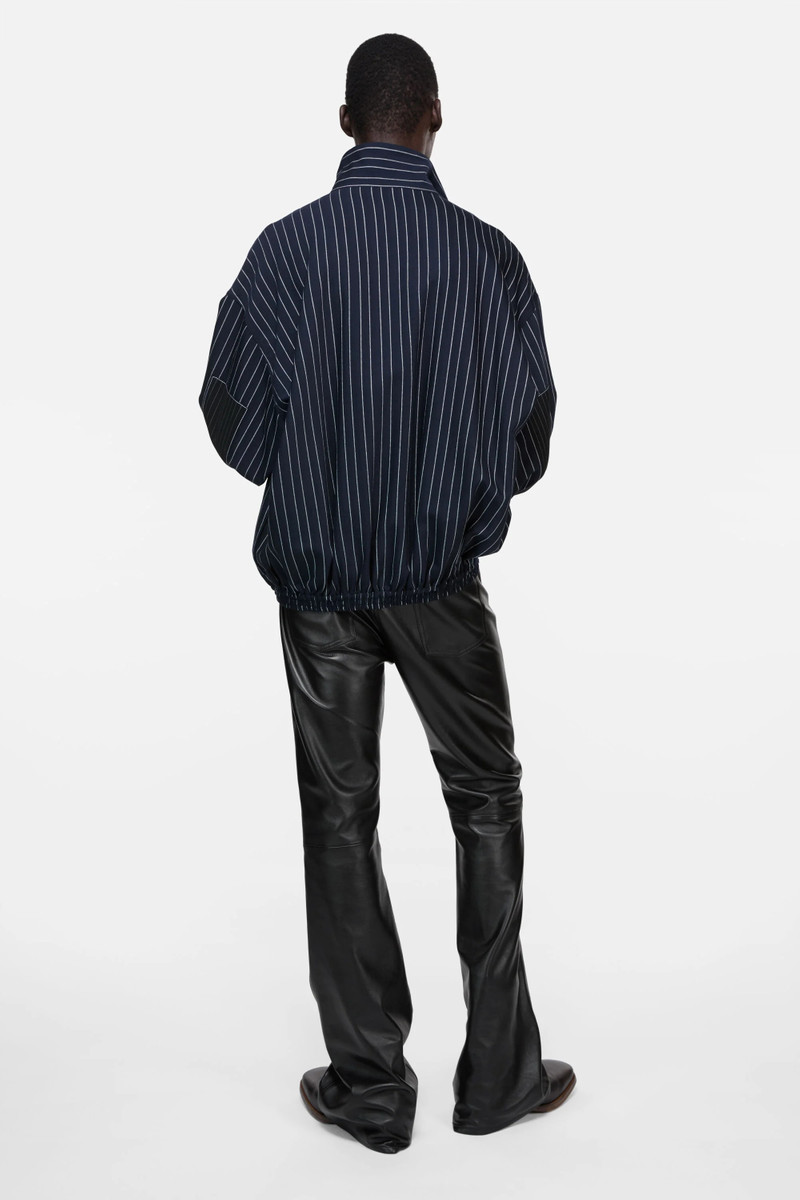 Striped zip jacket - Navy/white 3