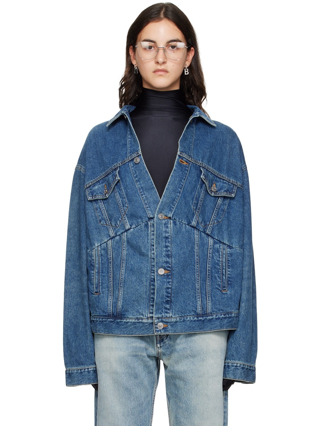 Blue Swing Denim Jacket - 1