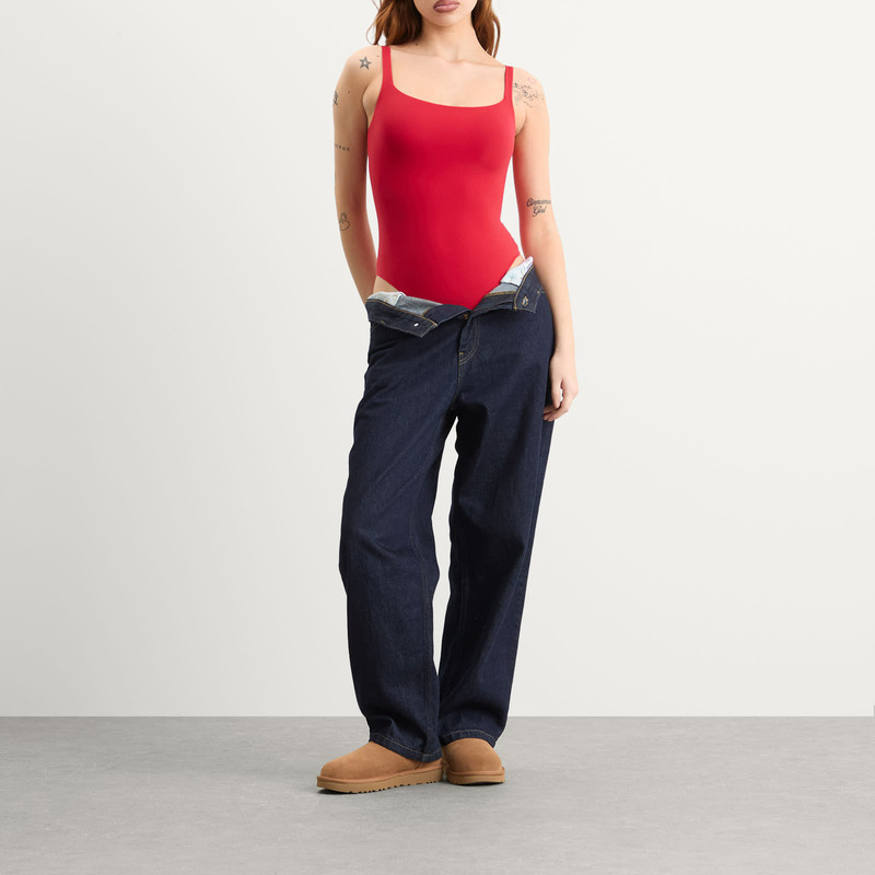 SKIMS SKIMS Fits Everybody Square Neck Bodysuit outlook