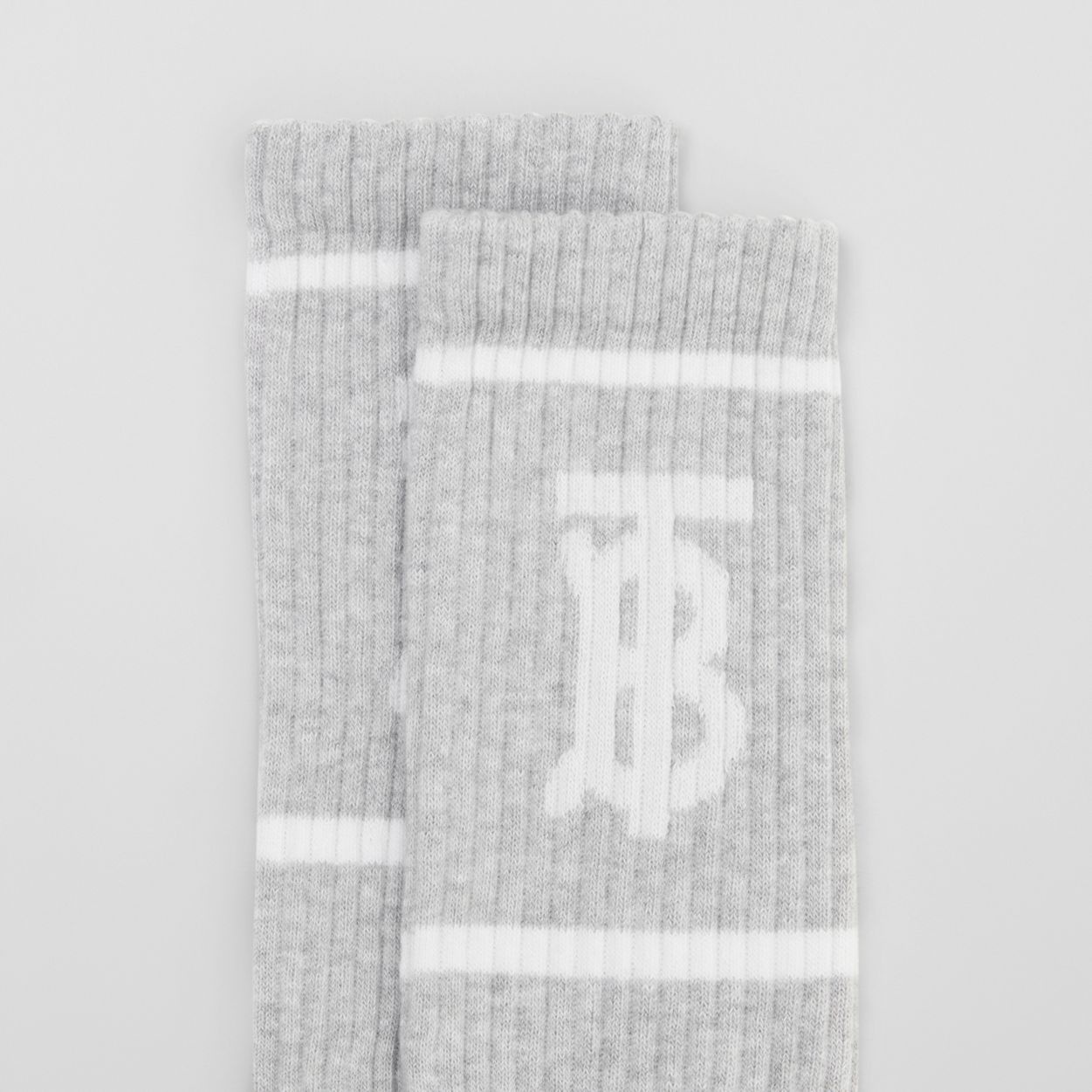 Monogram Motif Intarsia Socks - 2