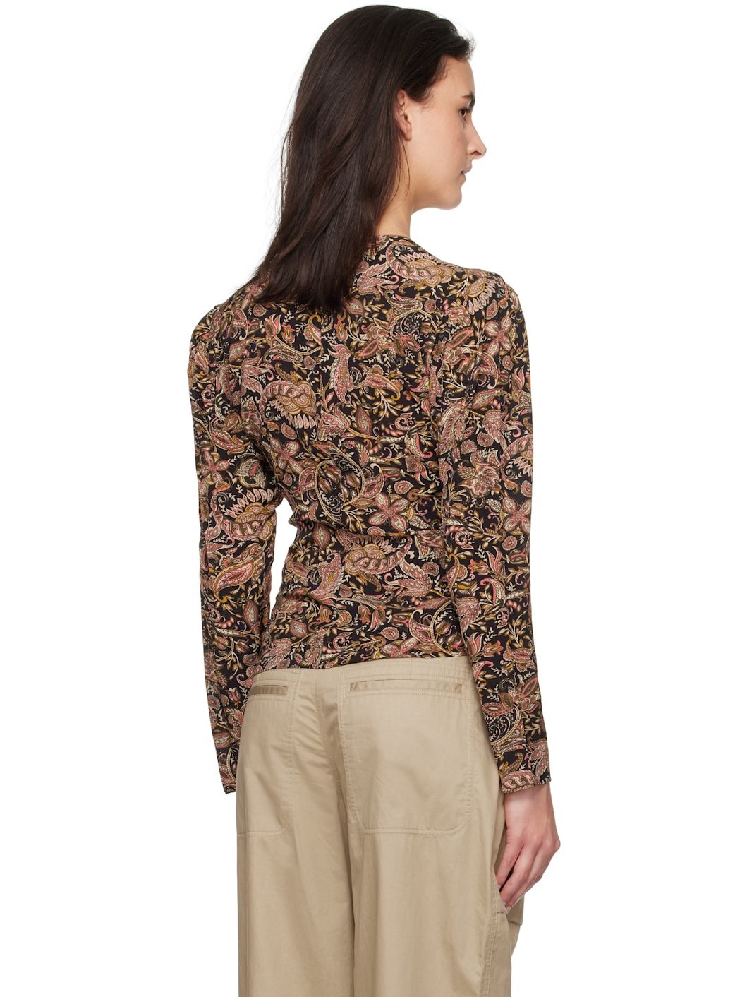Black Zekia Blouse - 3