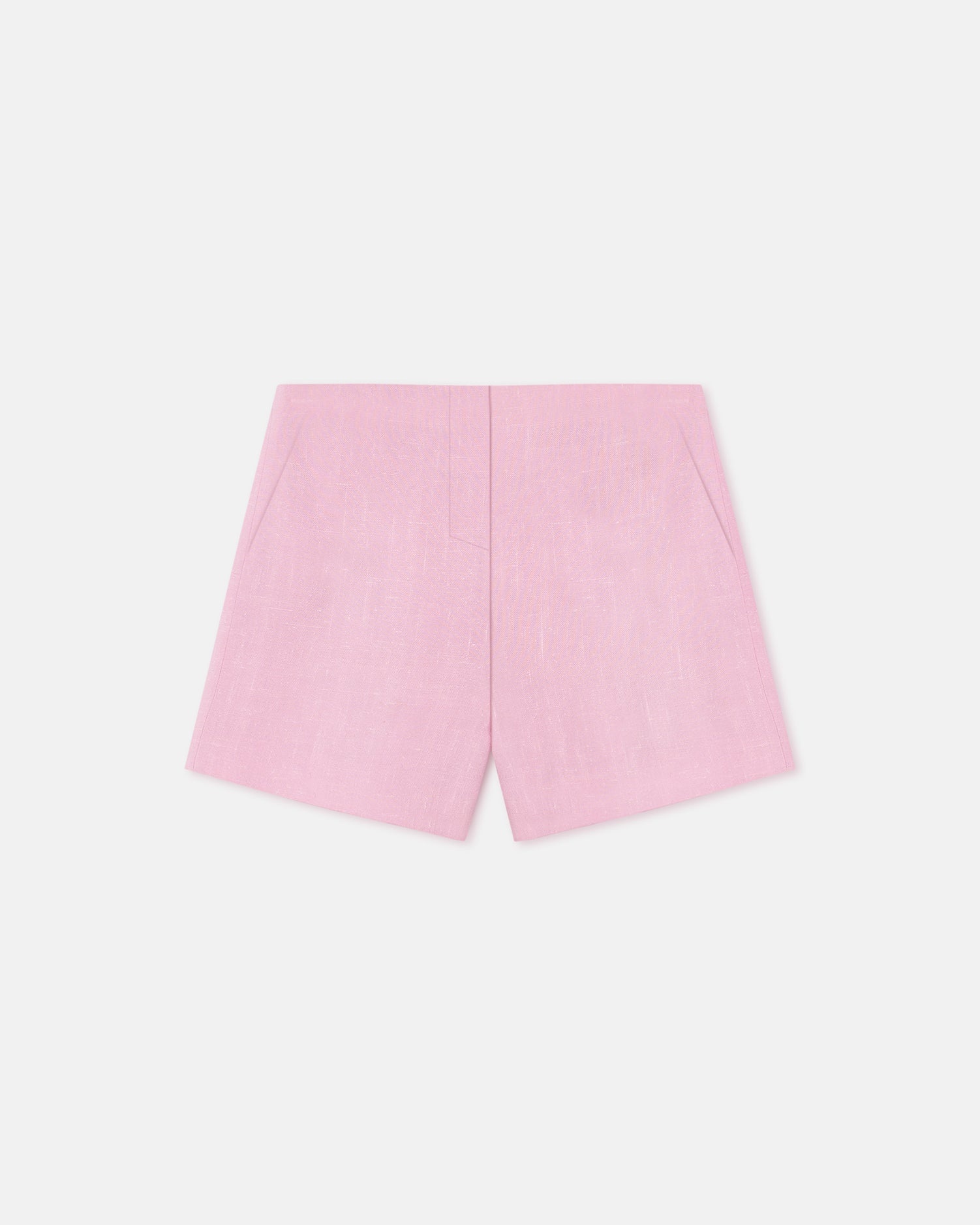 Silk Viscose Tweed Shorts - 1