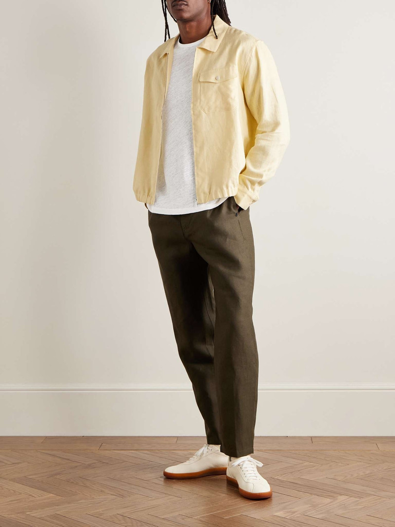 Derek Rose Jordan Linen T-Shirt outlook