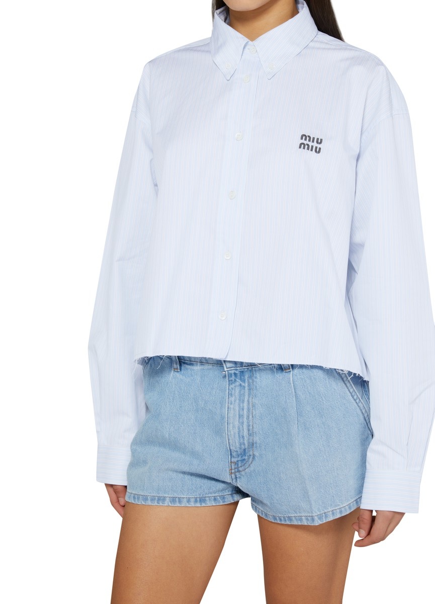 Cropped shirt - 3