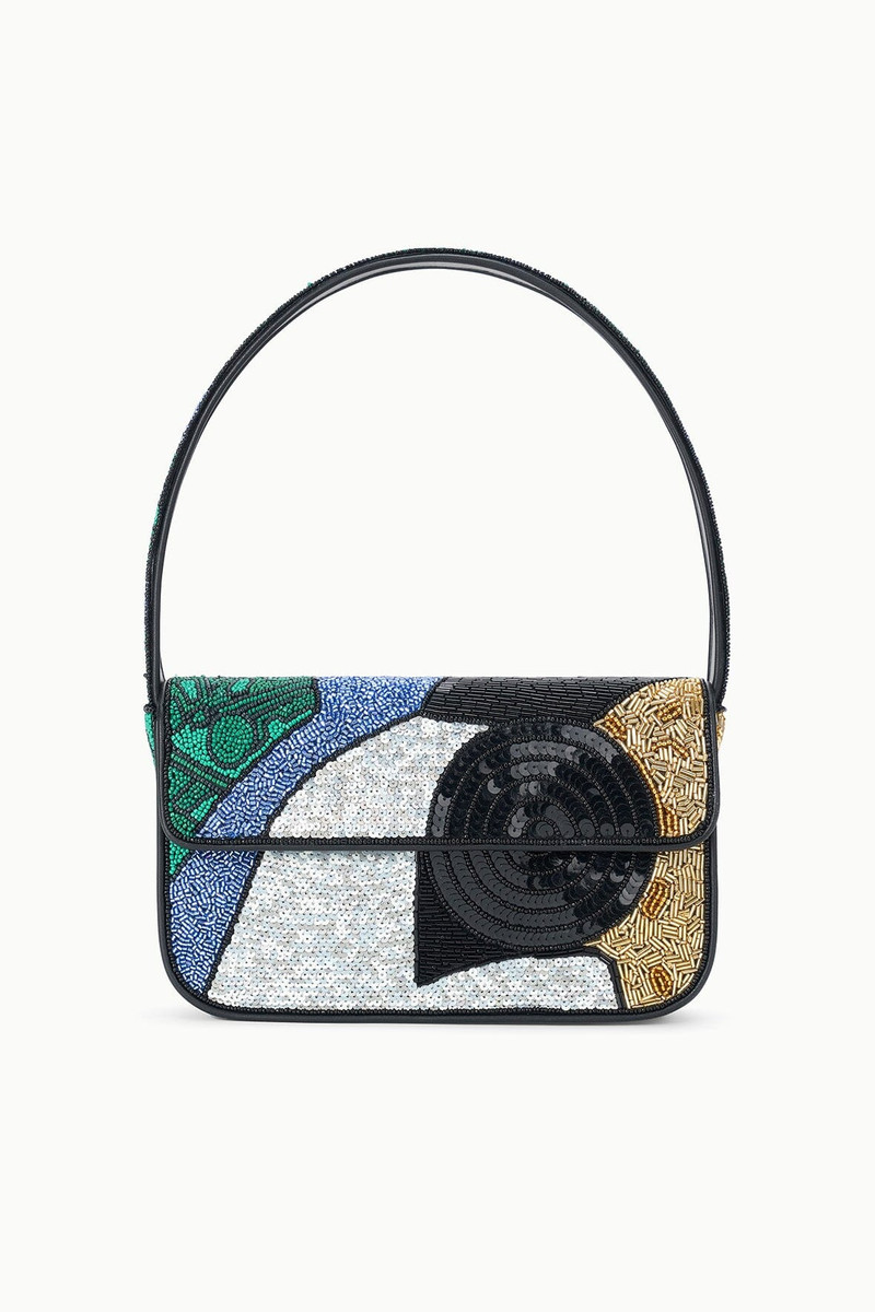 STAUD Tommy Beaded Bag Composition II | Frieze LA x Berhanu 1