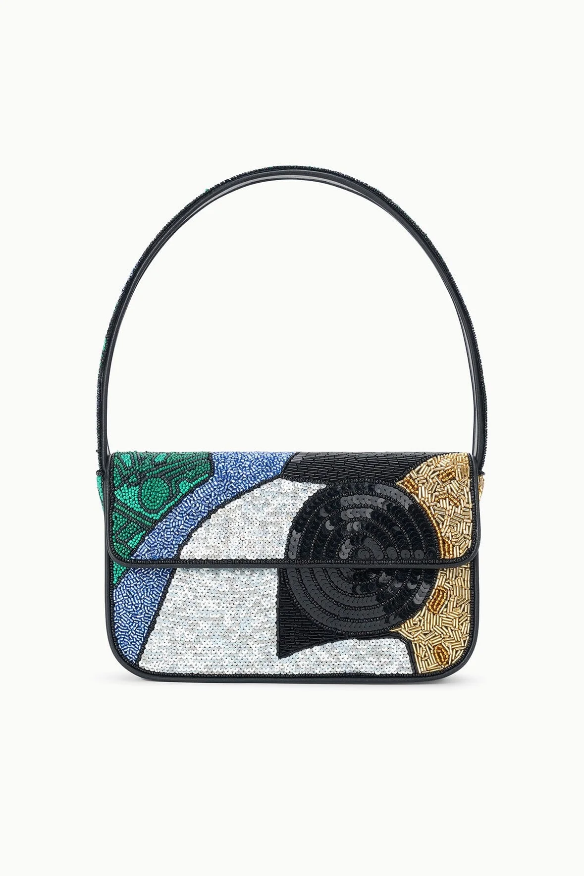 STAUD Tommy Beaded Bag Composition II | Frieze LA x Berhanu - 1