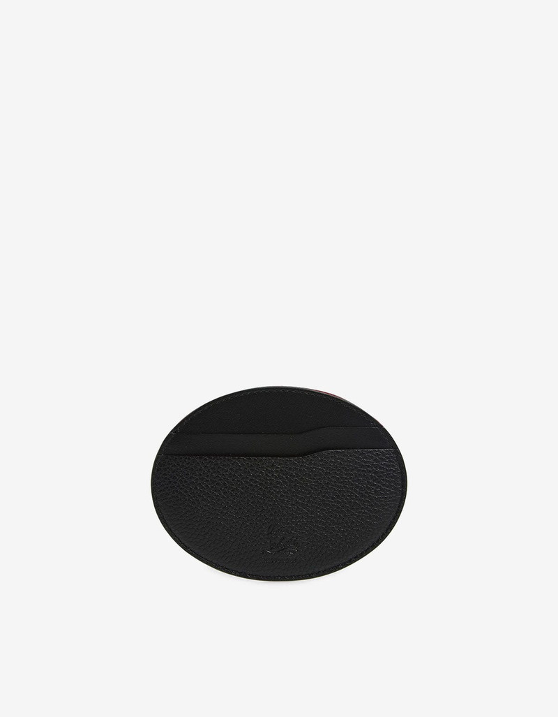 Christian Louboutin Christian Louboutin Mooncrest Galet Black Card Holder outlook