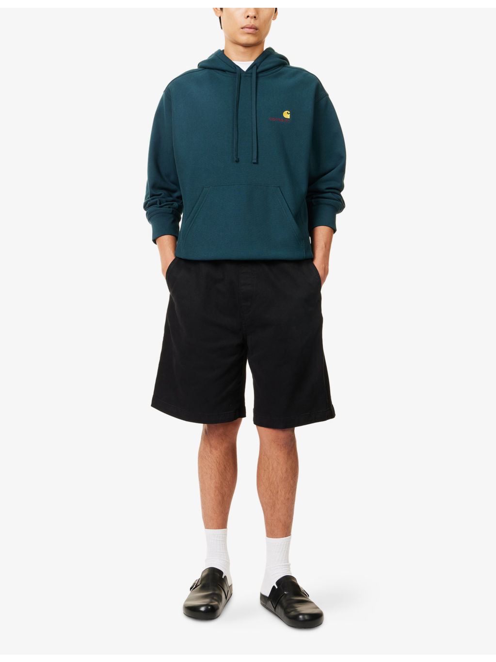 Floyd Brand-Patch Cotton Shorts - 2