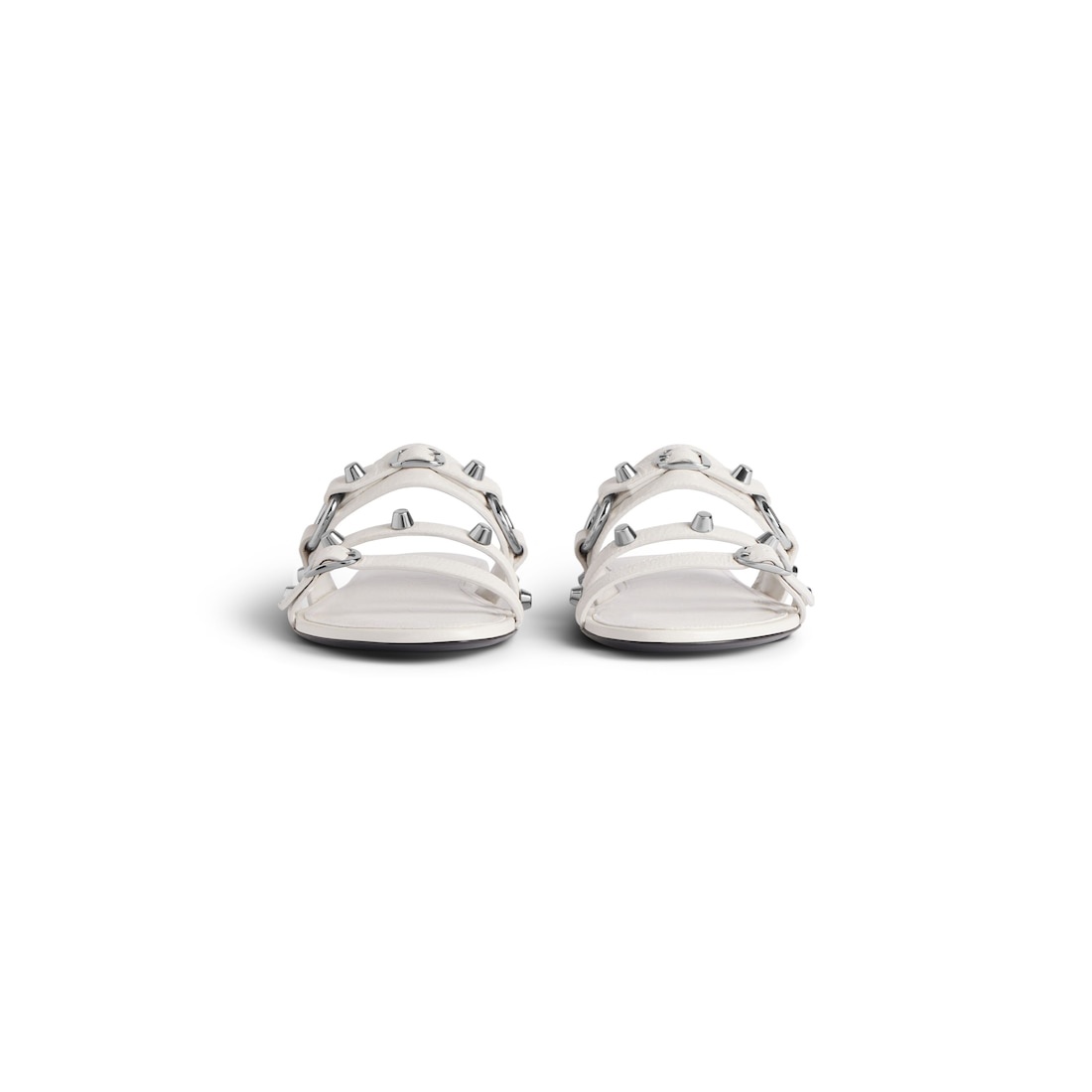 Women's City Mule Flat in White - 3