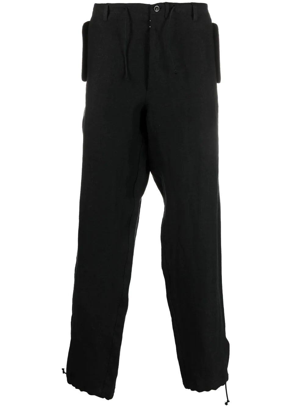 four-stitch drawstring trousers - 1