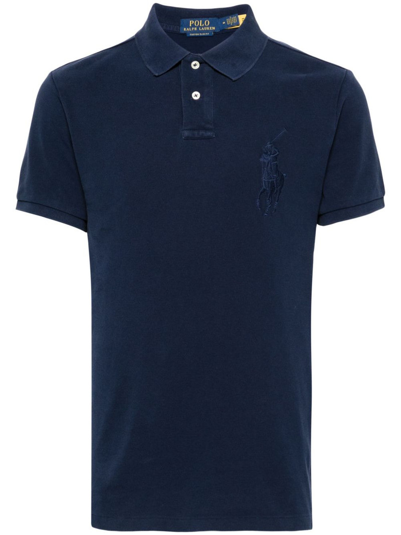 Polo Pony-embroidery polo shirt 1