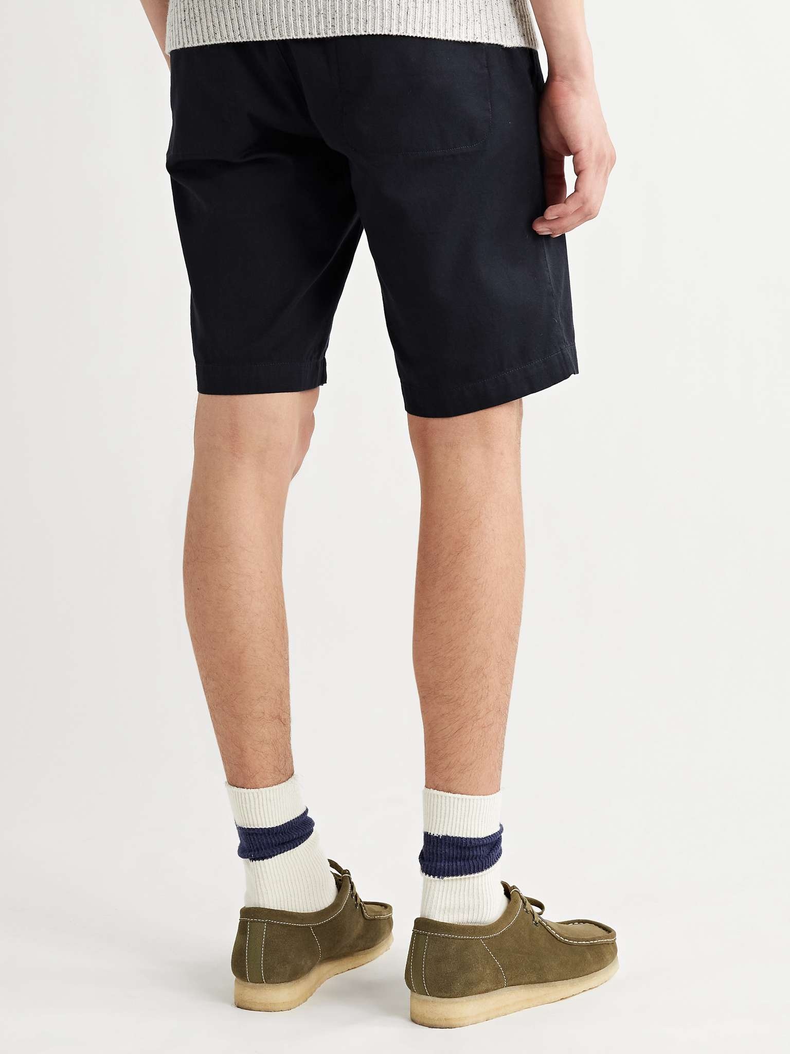 Cotton-Gabardine Bermuda Shorts - 4