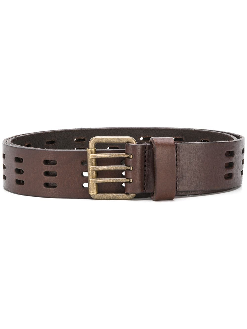 perforated buckle belt - 1