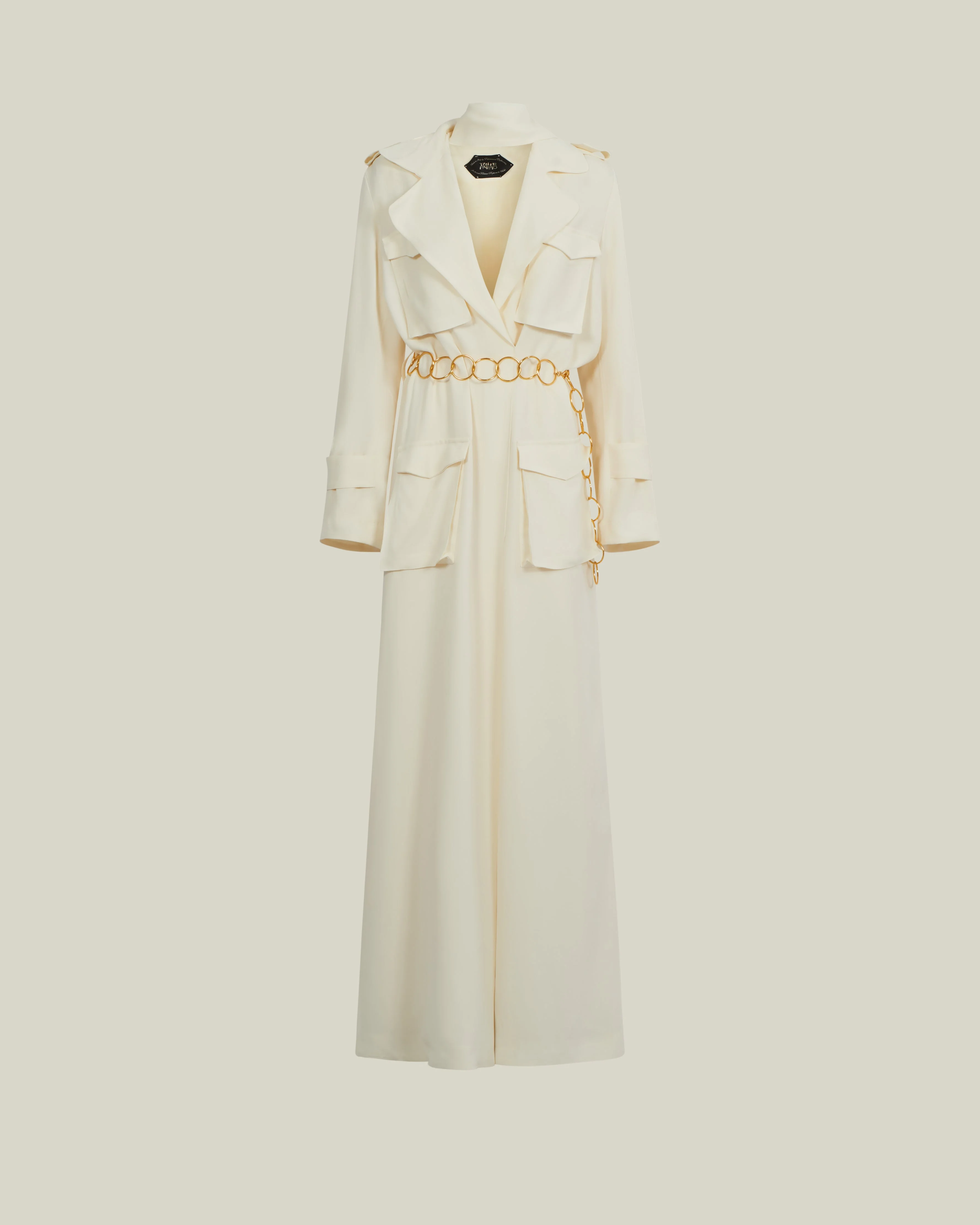 Tarangire Dress in Ivory - 1