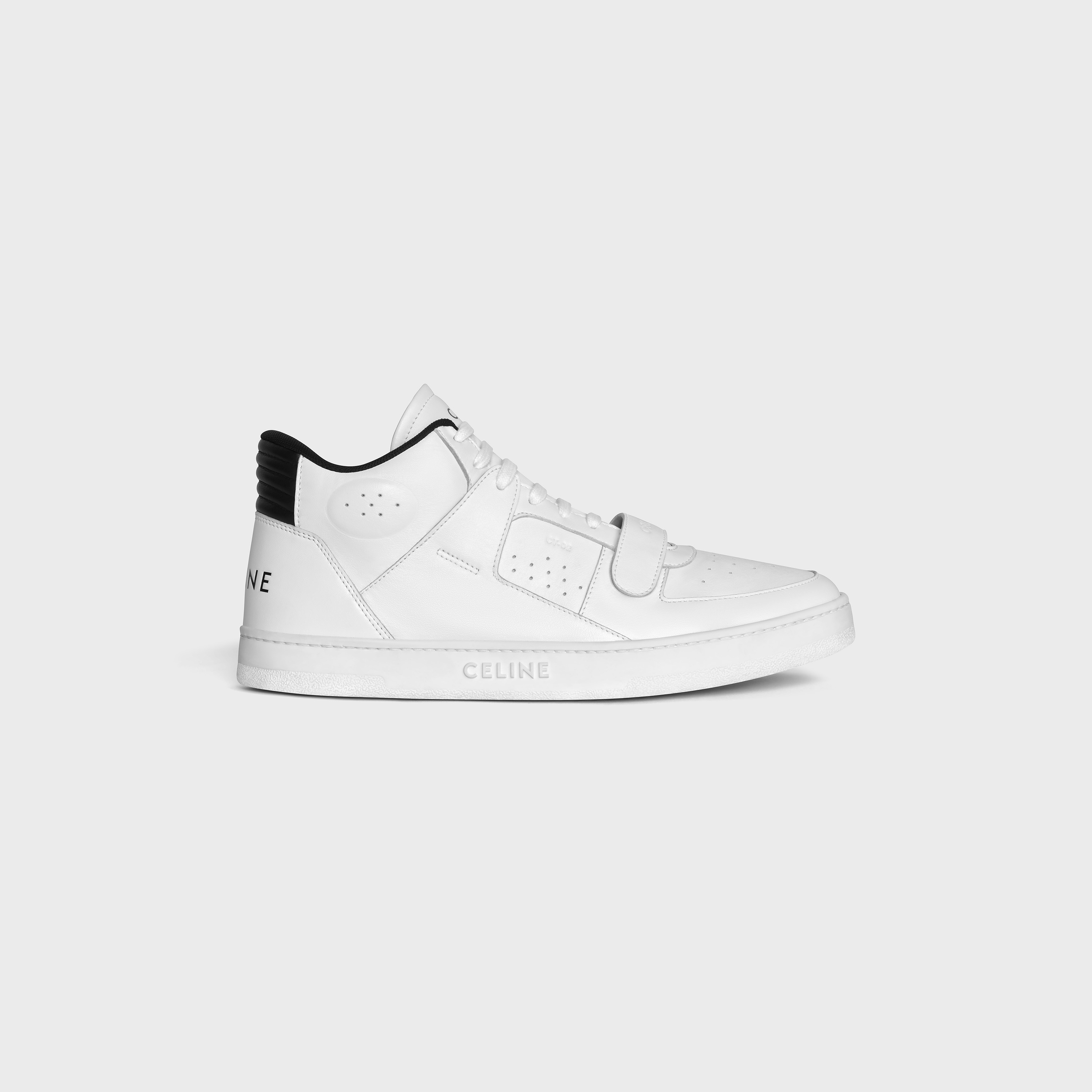 CT-02 MID SNEAKER WITH VELCRO in CALFSKIN - 1