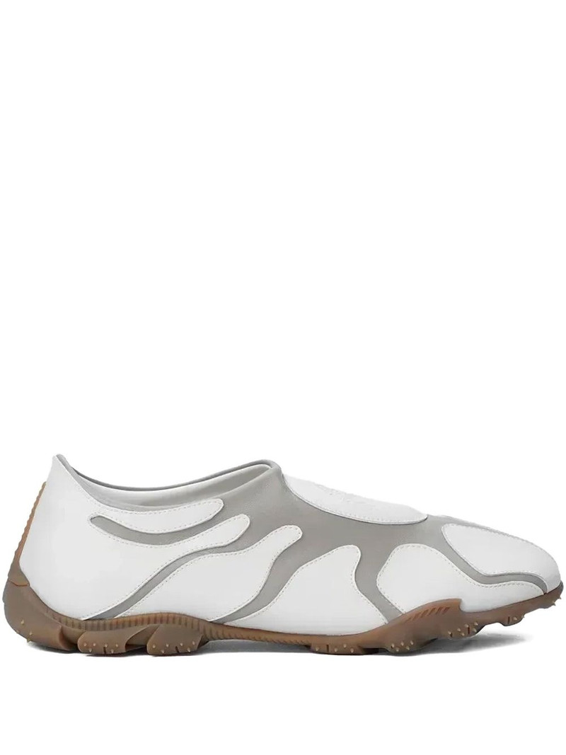 asymmetrical design slip-on sneakers 1