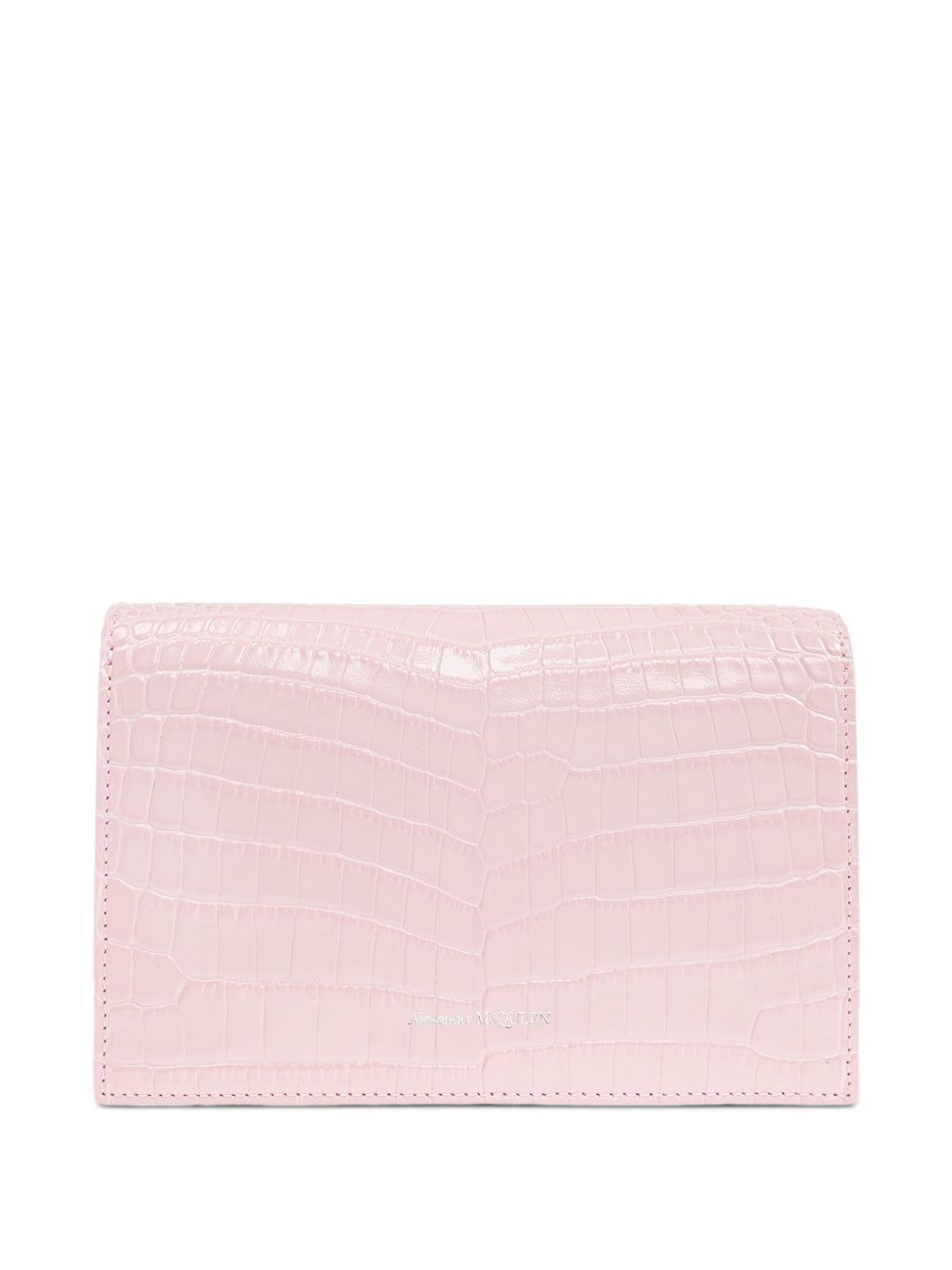 small Skull crocodile-embossed shoulder bag - 3