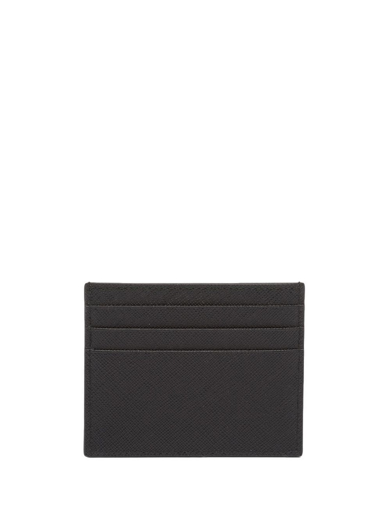 Prada embossed-logo cardholder outlook