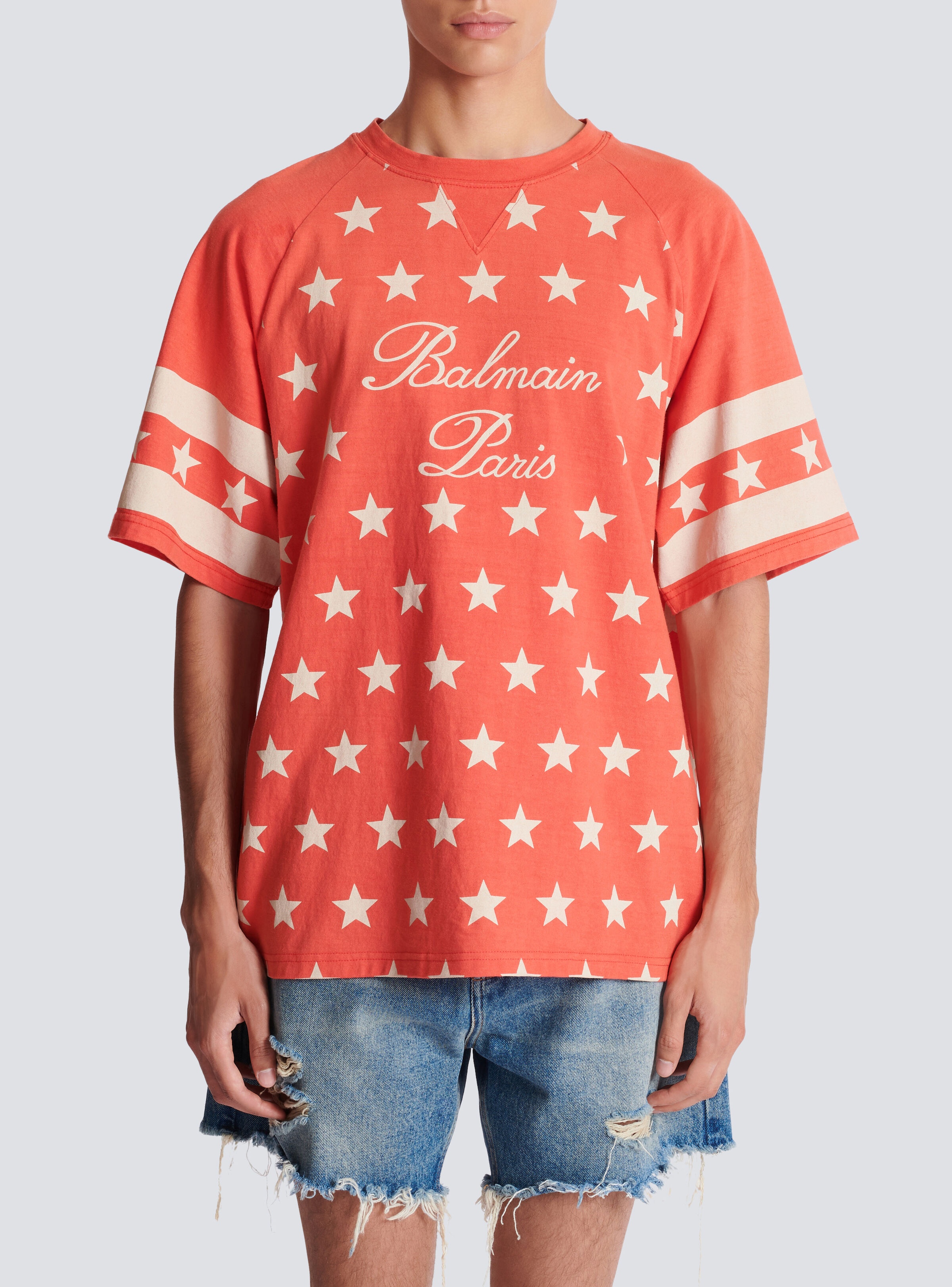 Balmain Signature Stars T-shirt - 5