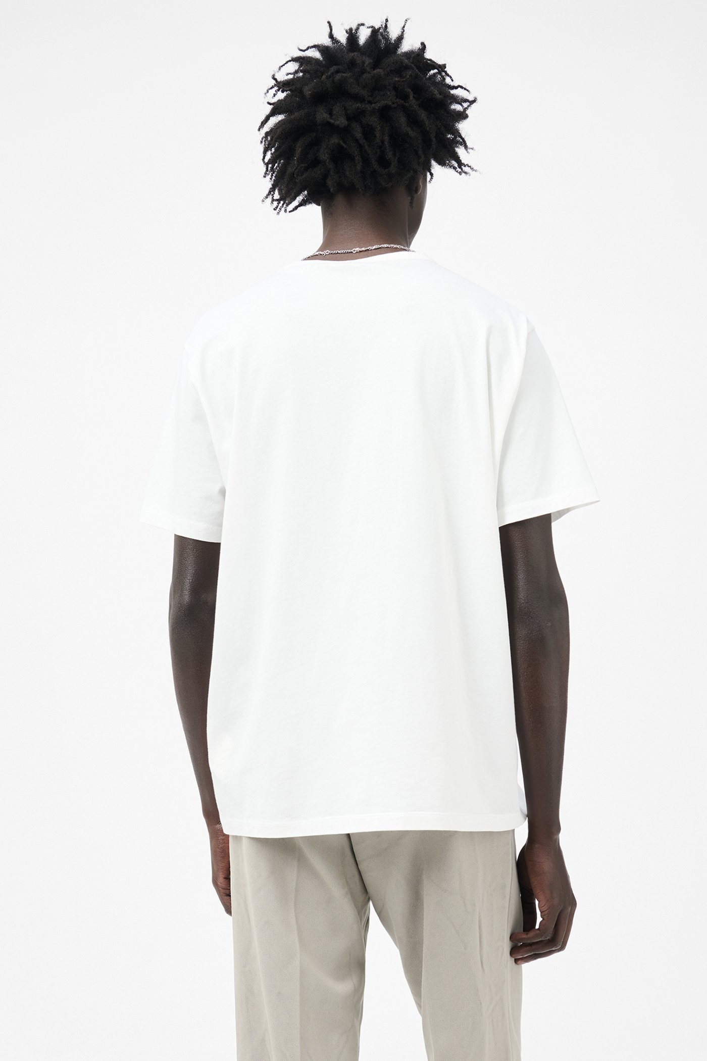 New Box T-Shirt White Clean Jersey - 5