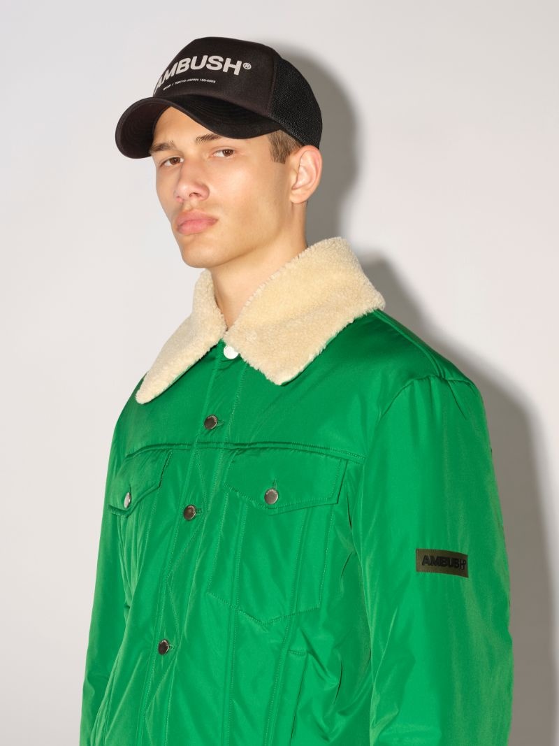 PADDED BUTTON JACKET - 5
