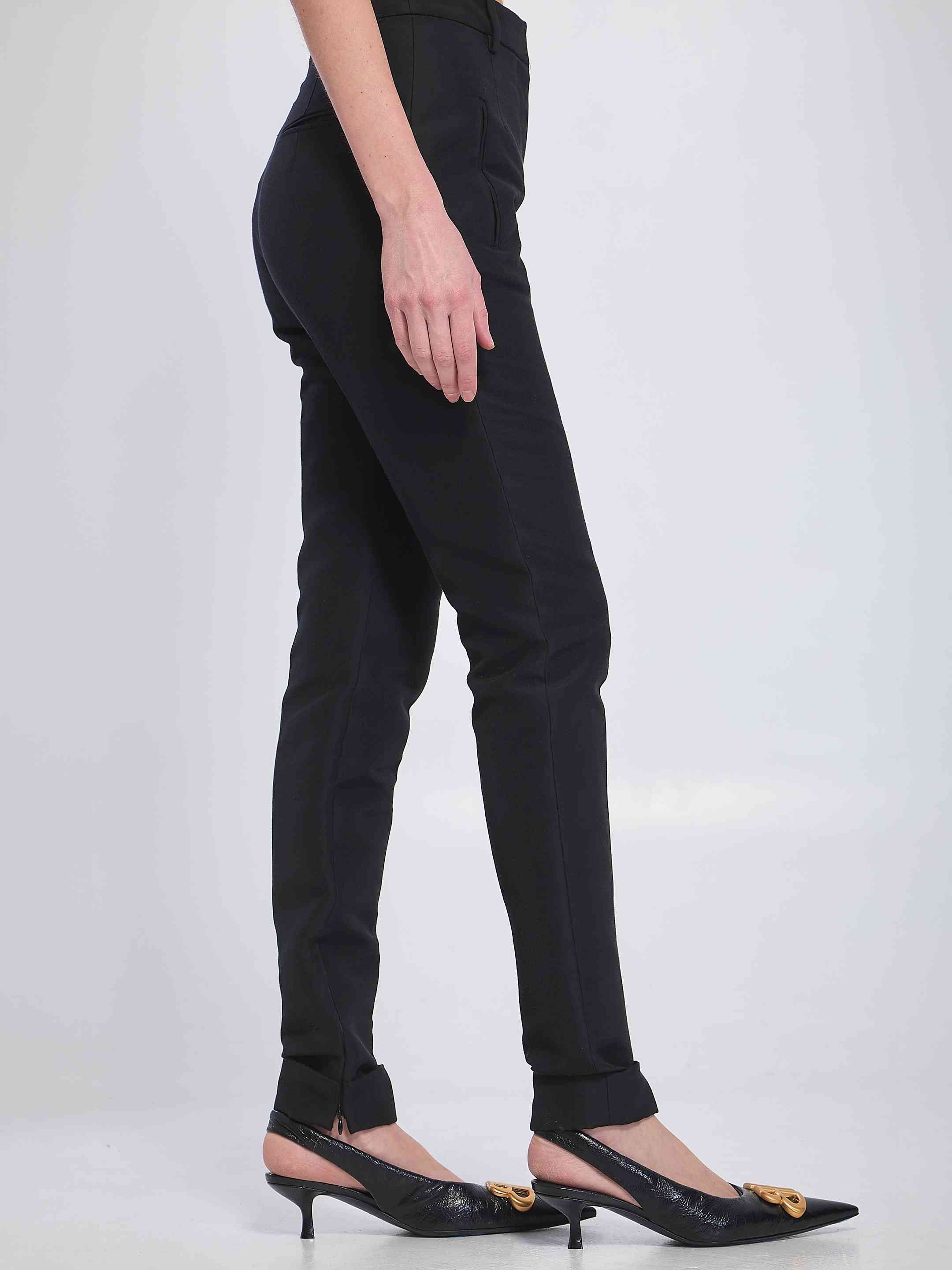 Balenciaga Women Black Trousers - 3