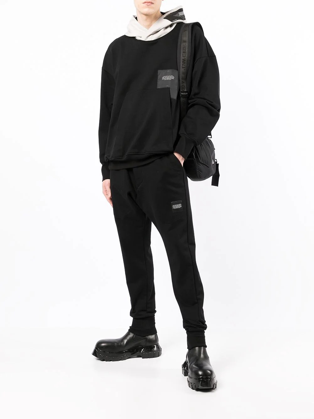 logo-patch track pants - 2