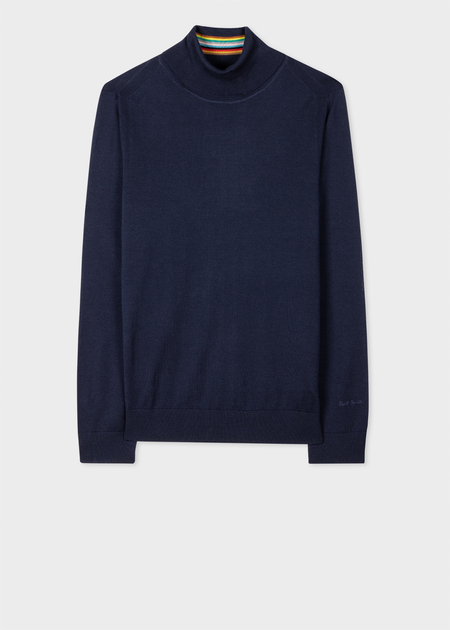 Merino Roll Neck Sweater - 1