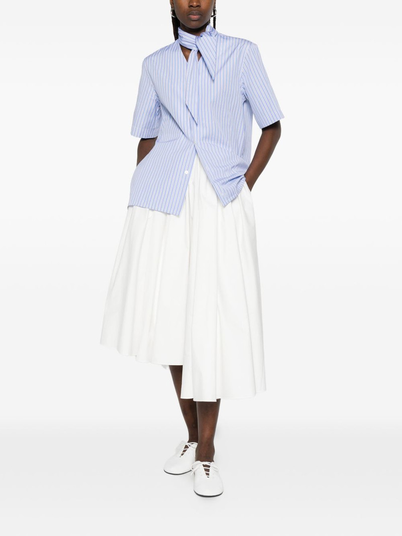 Plan C striped shirt outlook