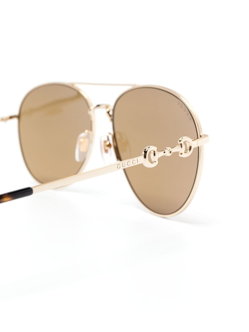 Horsebit-detail sunglasses 3