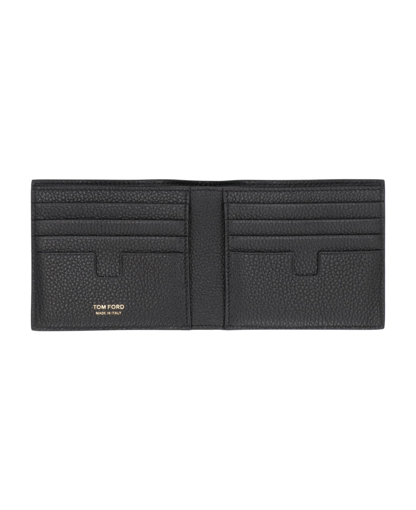 Leather Flap-over Wallet - 4