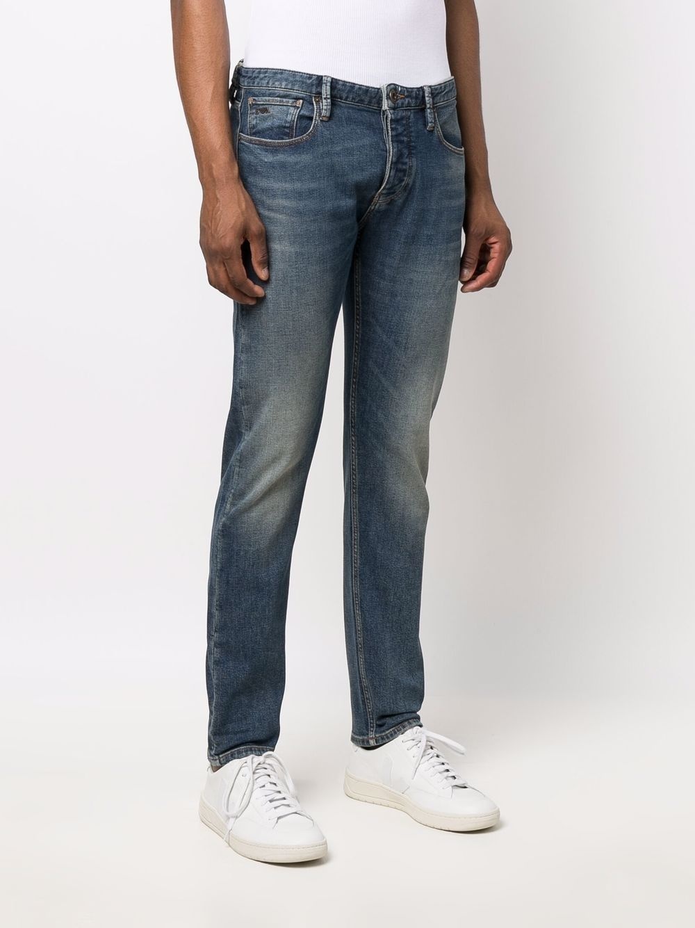 low-rise slim-fit jeans - 3