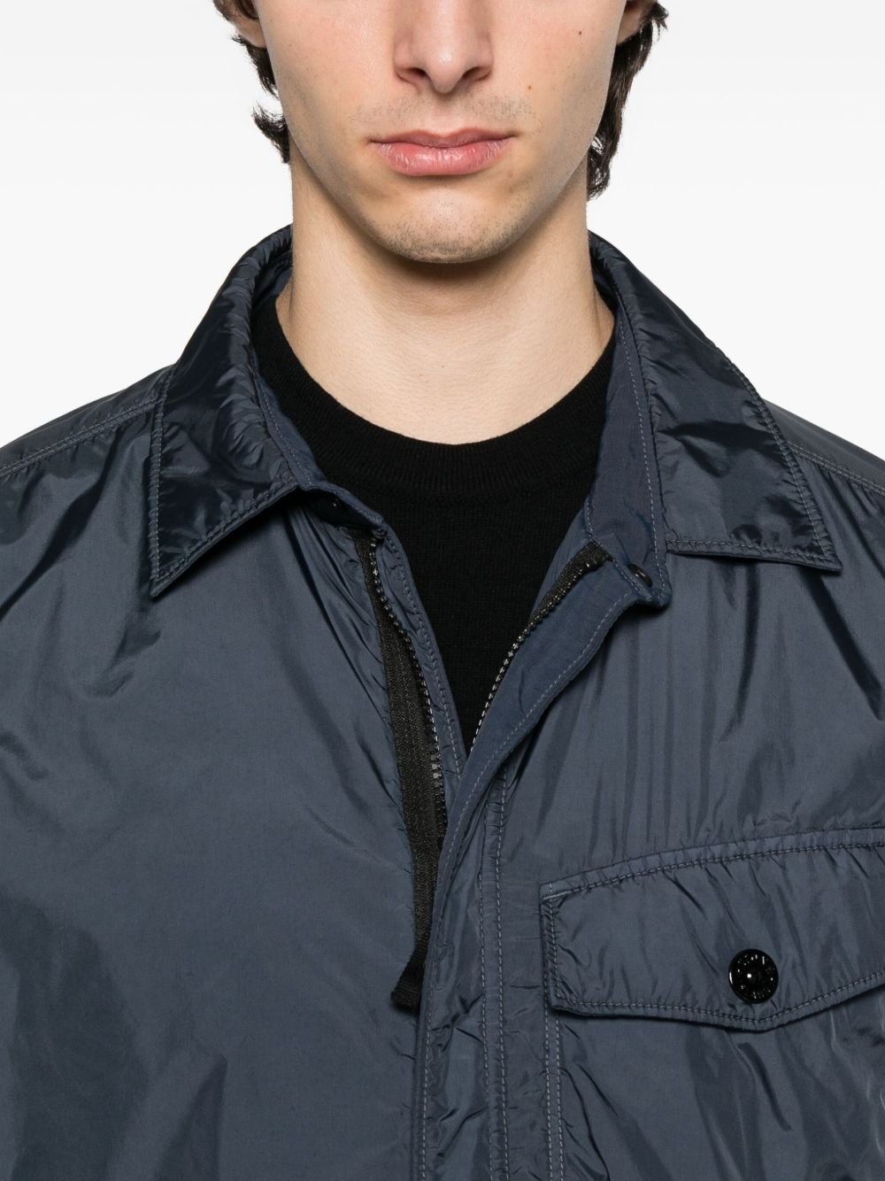 zip-fastening pocket jacket - 5