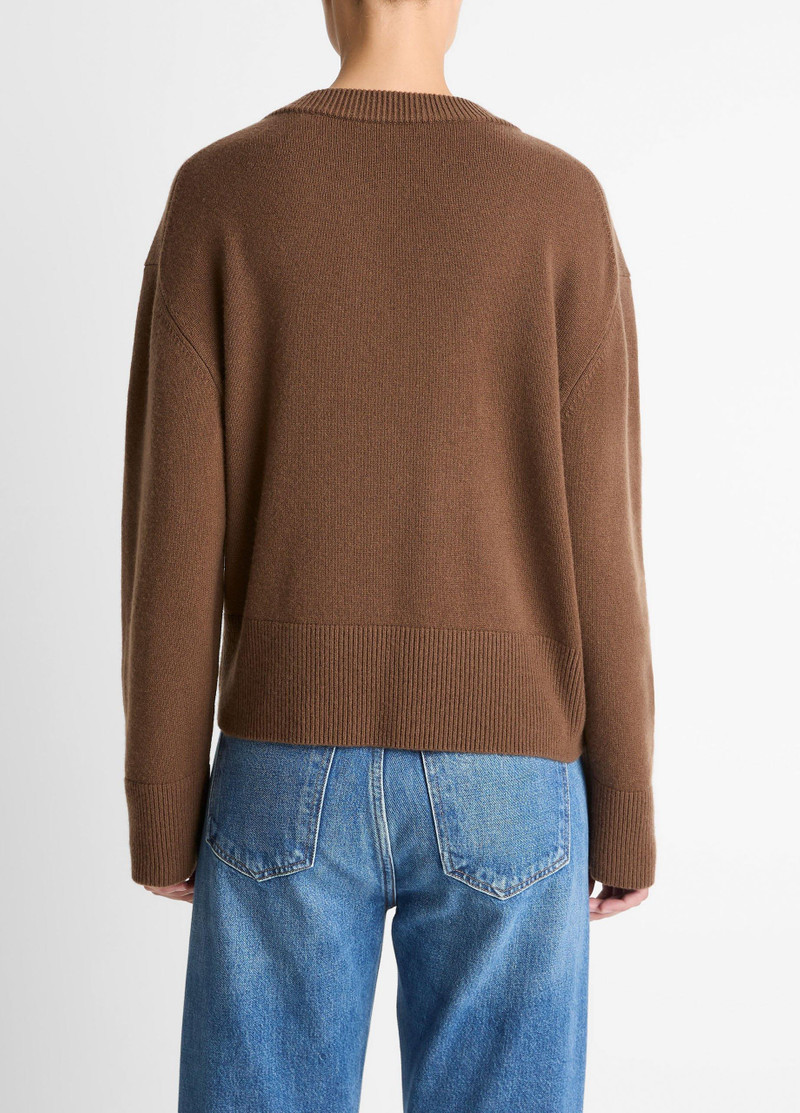 Vince Wool-Cashmere V-Neck Sweater outlook