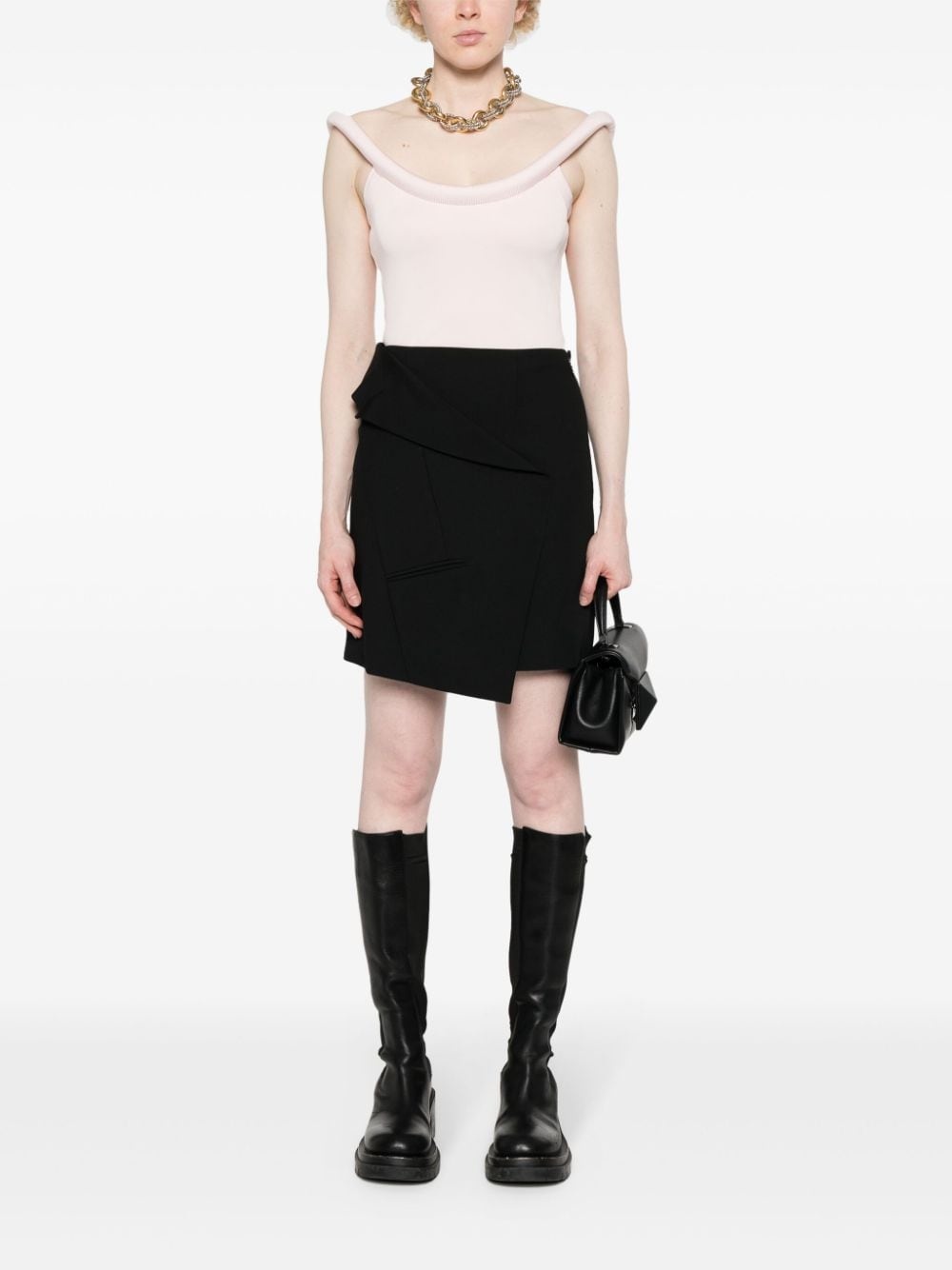 3D-detailing sleeveless top - 2