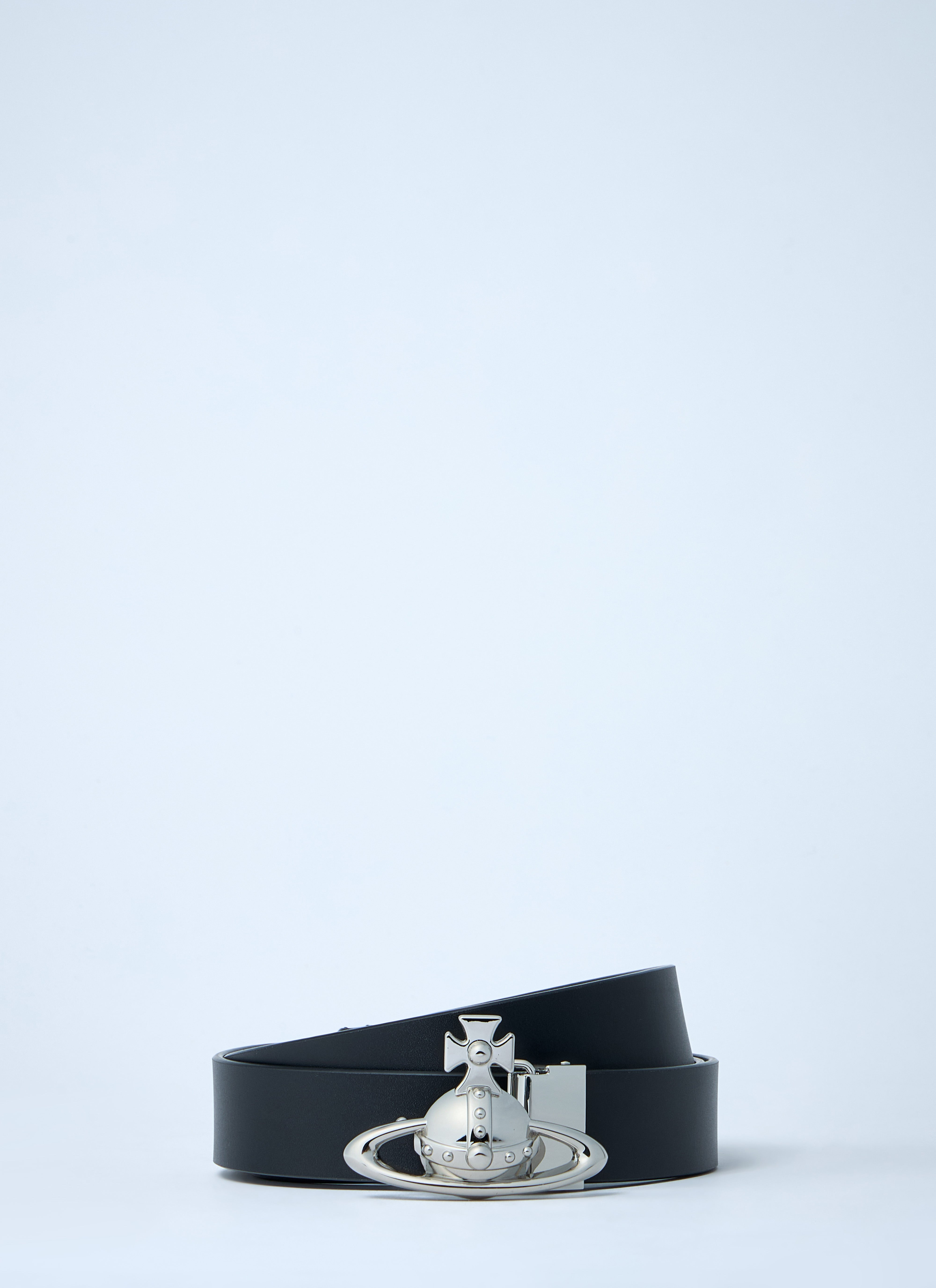 Vivienne Westwood Men Orb Leather Belt - 1
