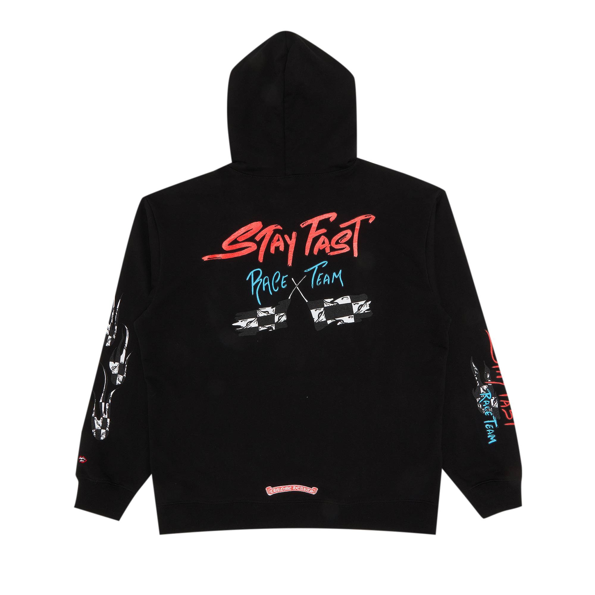 Chrome Hearts x Matty Boy Stay Fast Hoodie 'Black' - 2