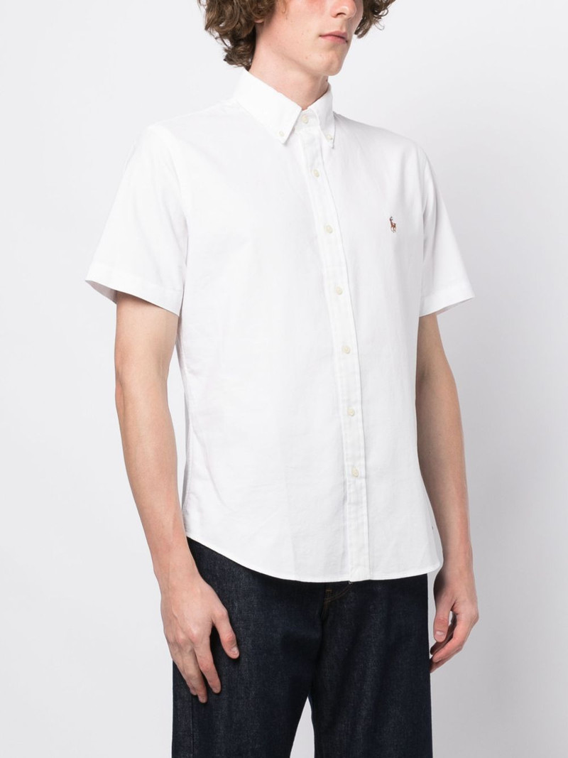 Polo Pony-embroidered cotton shirt 3
