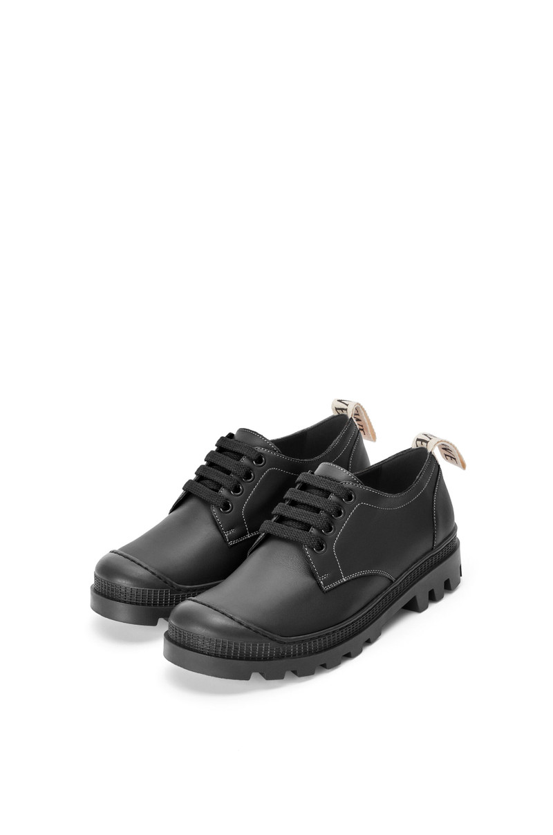 Loewe Lace up derby in calfskin outlook