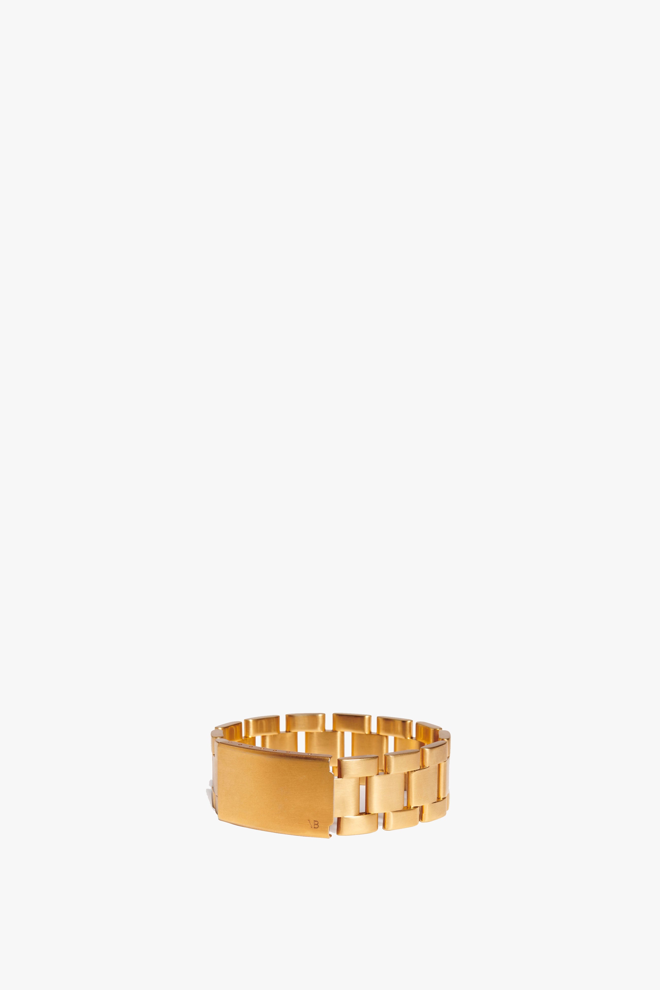 Watch Chain Bracelet in Gold - 2