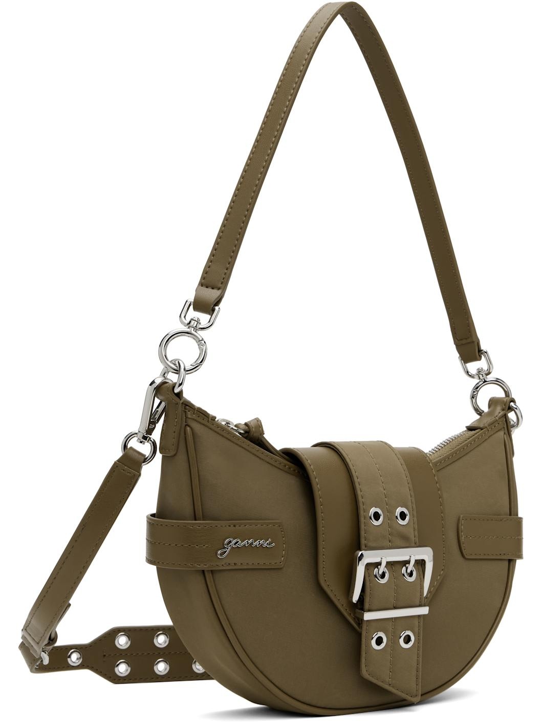 Khaki Small Bucky Crossbody Bag - 2